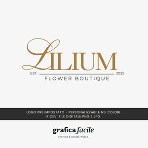Logo moderno / Logo Fiori / Logo Bloom / Logo design