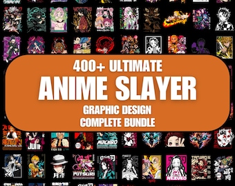 Anime Halftone Graphic Designs: 1000+ PNG Bundle