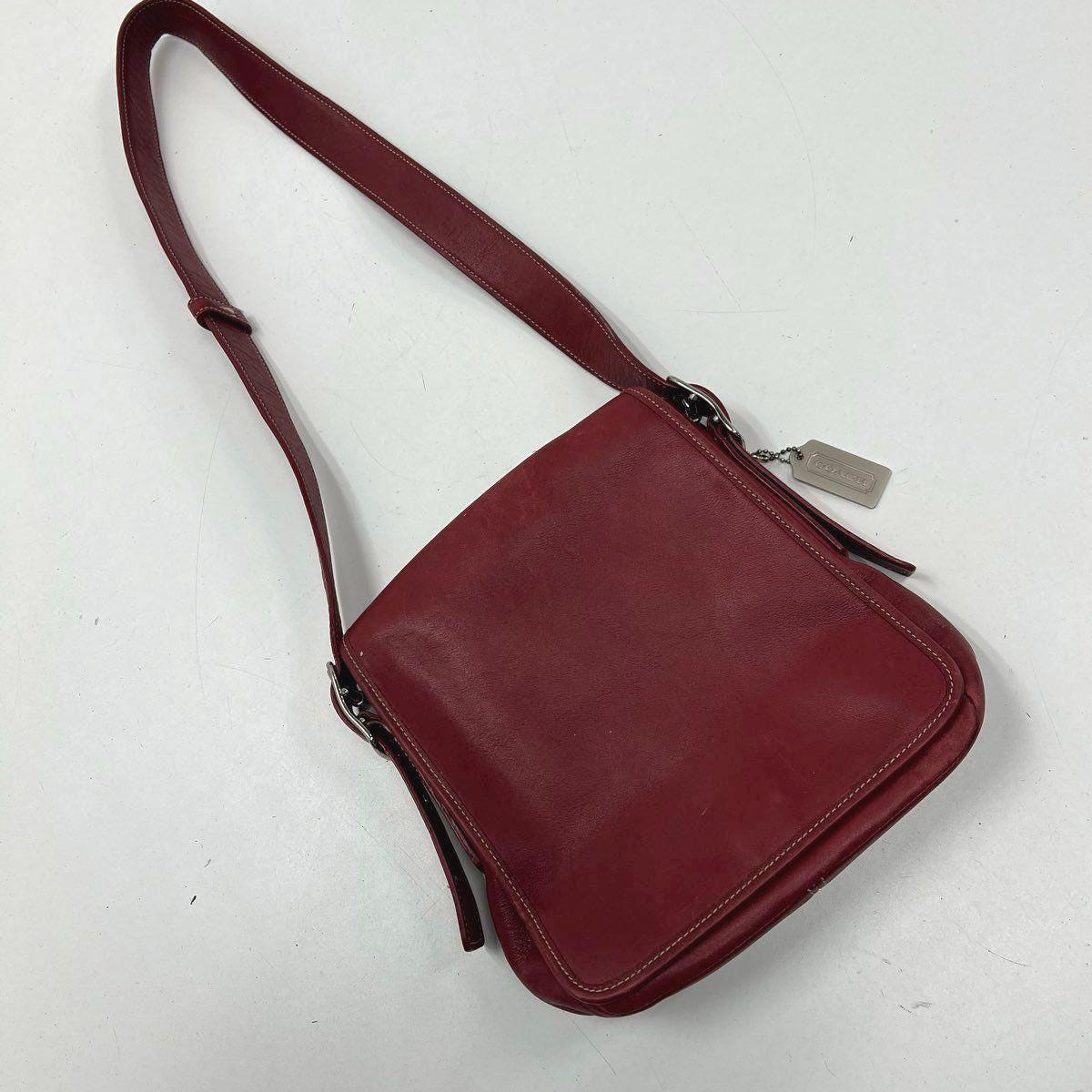 希少】COACH オールドコーチ ショルダーバッグ イタリア N5E 希少】COACH オールドコーチ ショルダーバッグ イタリア N5E