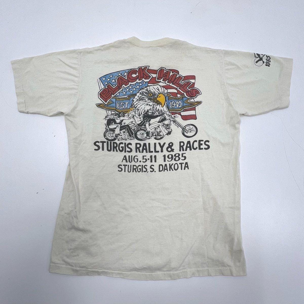 80s 80年代 touch of gold STURGIS スタージス バイクtシャツ プリント 
