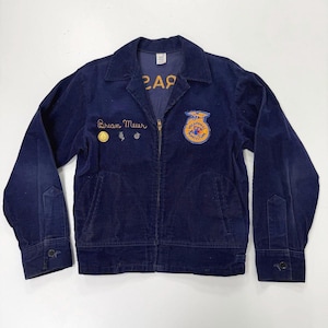 Vintage Ffa Jacket Nebraska - Etsy