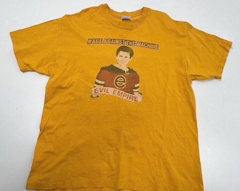 Vintage 1996 Rage Against the Machine Evil Empire T-Shirt Made in USA Sz XL