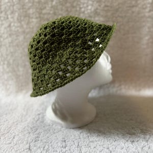 Granny Stitch Bucket Hat | Handmade Crochet Hat | Retro Boho Summer Style