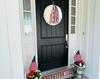 Fourth of July Ribbon Set, Memorial Day Decor, Porch Decor, Independence Day Ribbon Set, Gifts for Her, Holiday Decor, Summer Ribbon Set