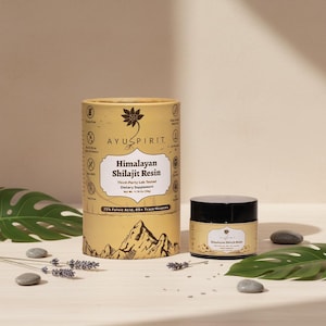 Pure Himalaya Shilajit 50g Pot – Ayuspirit Natuurlijke Hars