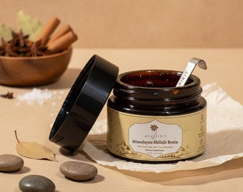 Resina de Shilajit del Himalaya 50 g Ayuspirit – Resina Natural Auténtica