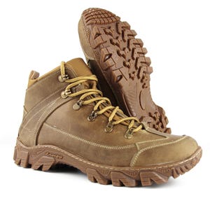 Ukrainian leather boots | Tactical Boots – Coyote, Black | Military Combat Outdoor Footwear | Handmade in Ukraine | Sizes 40–46