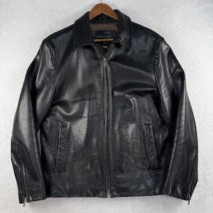 Vintage Banana Republic Leather Jacket - Etsy