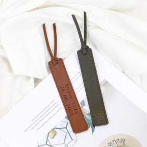 personalised bookmark, Custom Bookmark, Leather Bookmark,Gifts for Teachers,Handmade Gift, book lover,Library Bookmark, Bookmark for Women,
