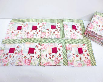 Quilt Mini Stack, 11 Quilt Squares, Needle Books, Junk Journals, Slow Stitch Supplies