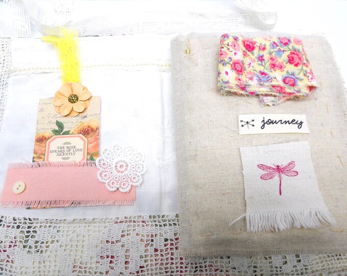 Slow Stitch Padded Journal: 12 Page Mindful Stitching Journal - Etsy