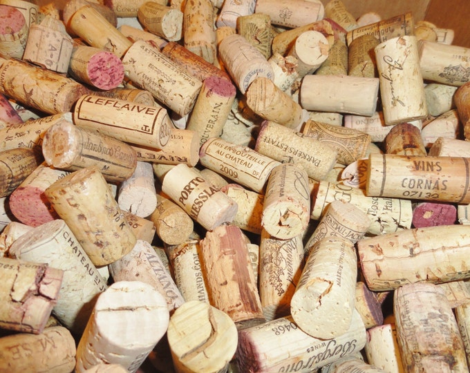 Wine Corks Broken Split or Ugly 10 Pounds for Crafts or Etsy