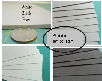 Eva Foam, 4mm Foam Insole Shoe Padding, Shoe Cushion, One Sheet 9 X 12, Shoe Making Supplies