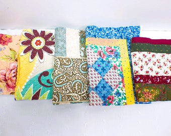 Quilted Needle Book Covers, Covers for Slow Stitch or Junk Journals