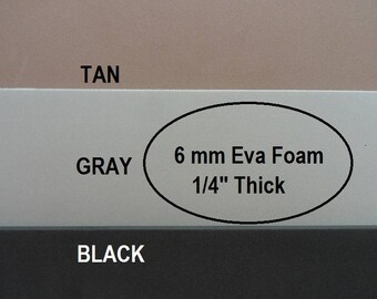 Eva Foam, 6 mm Foam Insole Shoe Padding, Shoe Cushion, One Sheet 9 X 12, Shoe Making Supplies, Cosplay