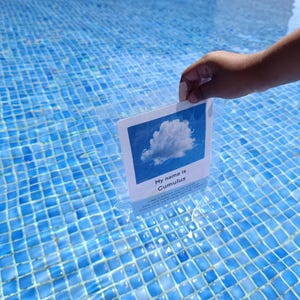 Cloud Types Flashcards | Weather Learning Rhymes, STEM Activity (Digital Download)