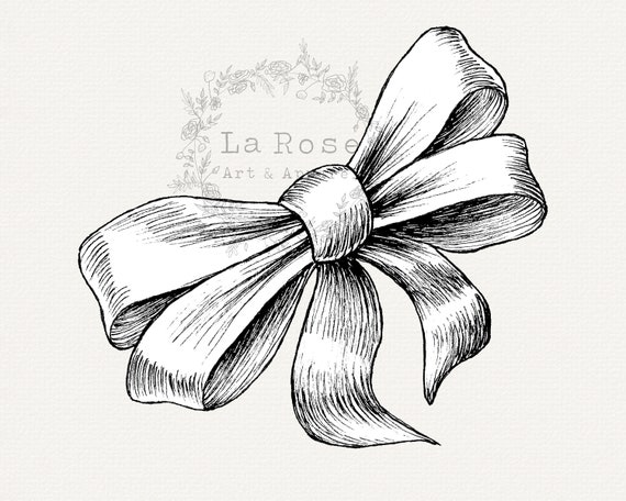 Ribbons and Bows Clip Art, Hand Drawn Bow PNG, Christmas Bow, Gift Bows,  Holiday Bows, Outline for Coloring, for Invitation, Holiday Cards -   Sweden
