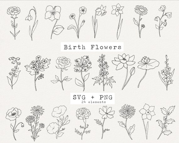 Line Art Drawing Of Set Of Art Tools. Royalty Free SVG, Cliparts