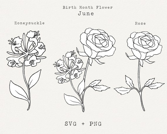 Birth Flower Tattoos Tattoos For Every Birth Flower  MrInkwells