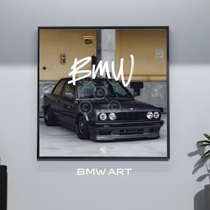 BMW Poster | Digital Download | Car Poster | Car Print | BMW Print | Poster | Decor | Wall Decor | Motorsport Gift | BMW M Sport