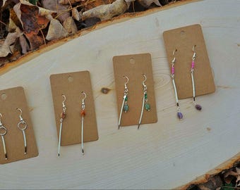 Porcupine quill earrings
