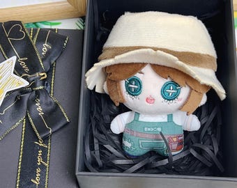 IDV Gardener Woods Plush Toy: Handmade Cotton Plush, Fan-made Doll With GiftBox