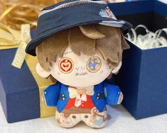 IDV Acrobat Plush Doll: Handmade Cotton Fan-made Character (Gift Box Option)