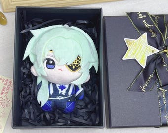 HSR Anaxa Plush Doll: Handmade Cotton Toy (10CM), Fan-made Doll With GiftBox
