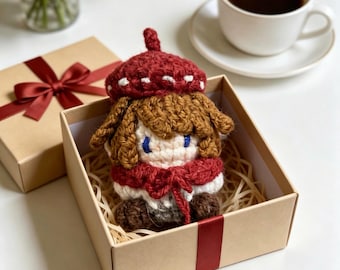 IDV Painter Crocheted Doll: Fan-made Crocheted Keychain