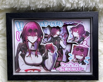 Handmade HSR 3D Picture Frame 7IN : Honkai Star Rail Gift