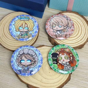 Identity V Patient Photographer Prisoner Michiko Little girl Classic Theme Laser Flash Badges 58MM | Identity V Pins | Identity V Merch