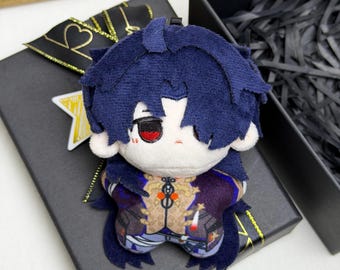 HSR  Blade Plush Toy: Handmade Cotton Plush(4IN), Fan-made Doll With GiftBox