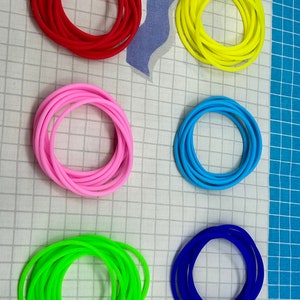 YOU PICK Colors 80s jelly bracelets 20 pack 80s jelly bracelets silicone bracelets 80s kid 80s party 80s vibes 80s accessories 80s jewelry image 7