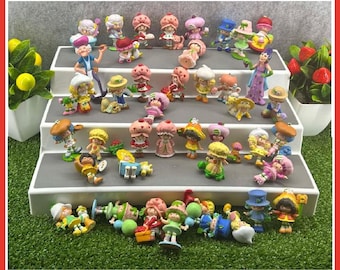 PICK 1 Vintage Strawberry Shortcake & Friends PVC miniature Strawberry Shortcake PVC 1980s American Greetings X 80s toys Figurines 80s