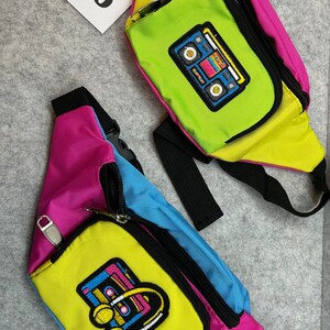 80's Fanny Pack 80s workout Costume 80s fanny pack 90s costume 90s Fanny pack 80s kid 80s nostalgia Lets get Physical aerobics image 7