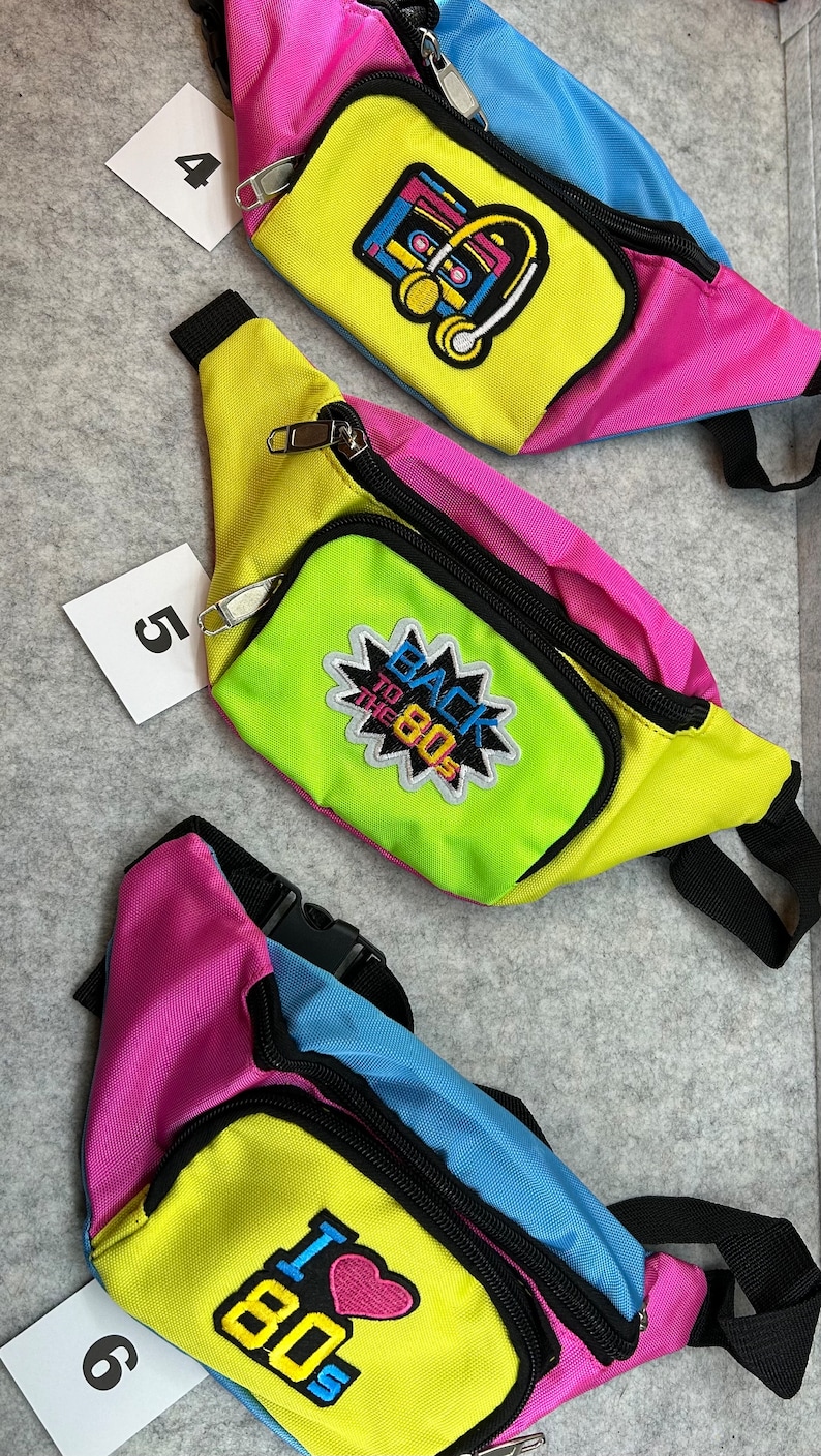 80's Fanny Pack 80s workout Costume 80s fanny pack 90s costume 90s Fanny pack 80s kid 80s nostalgia Lets get Physical aerobics image 5