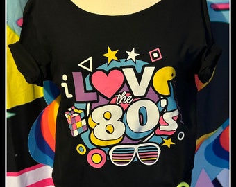 SAMPLE Sale Size MEDIUM I Love the 80's t shirt 80s costume 80s party 80s vibes 80s theme 80s kid 80s cruise 80s bride