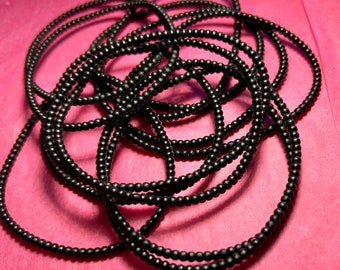 12 VINTAGE 80’s black beaded jelly bracelets 80s NOS pack 80s jelly bracelets  80s kid 80s party 80s vibes 80s accessories o rings