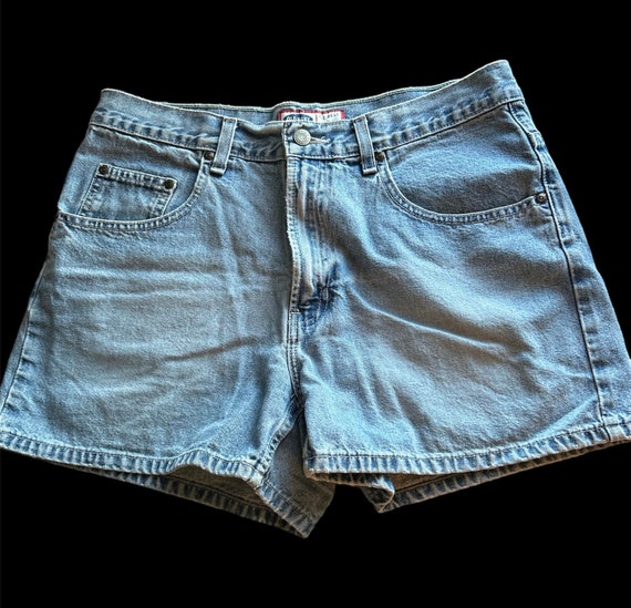 Vintage 90s Old Navy jean shorts Junior size 12 9… - image 3