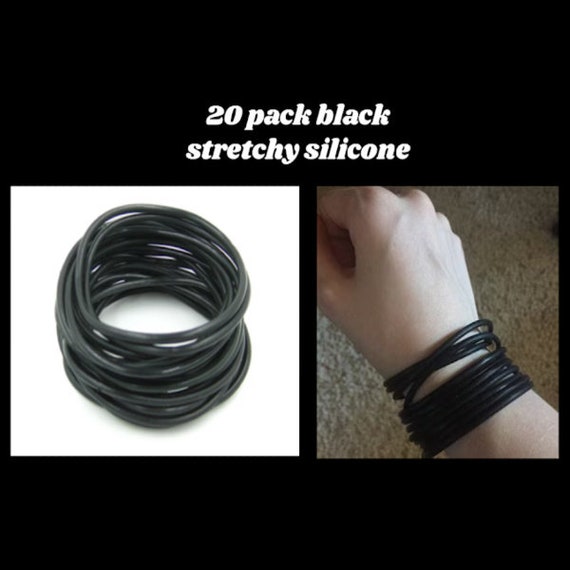 Replying to @mistiharris3 Black and White Jelly Bracelets are BACK in ... |  TikTok