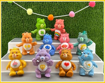 YOU PICK 1 Vintage 1980s 3 inch Care Bear poseable figurines Care Bears 1983 READ listing prior to purchase