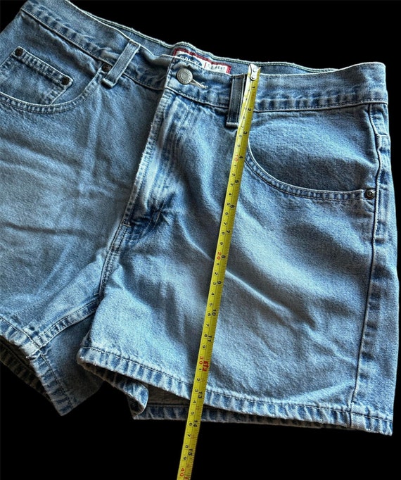 Vintage 90s Old Navy jean shorts Junior size 12 9… - image 2
