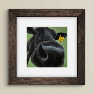 Nosey cow - cow print