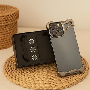 Custodia In Acrilico Trasparente Con Placcatura Di Lusso Per IPhone 16 15 14 13 12 Pro Max 16 Plus Custodia Rigida Per Armatura Per PC Antiurto Antiurto - Foto 5