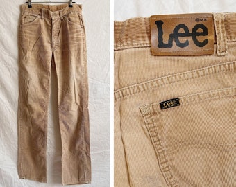 vintage deadstock lee pink corduroy pants