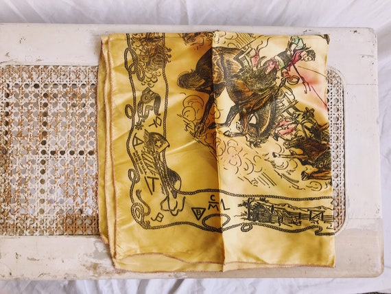 Antique Satin Rodeo Bandana