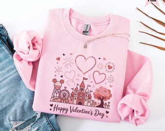 Disney Valentines Day Shirt, Mickey and Minnie Shirt, Disney Valentines Day Sweatshirt, Mickey Minnie Valentine Shirt,Disneyland Love Shirt