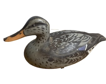 3 - 1967 Vintage WOODSTREAM  D-9-R VICTOR Plastic Duck Decoy