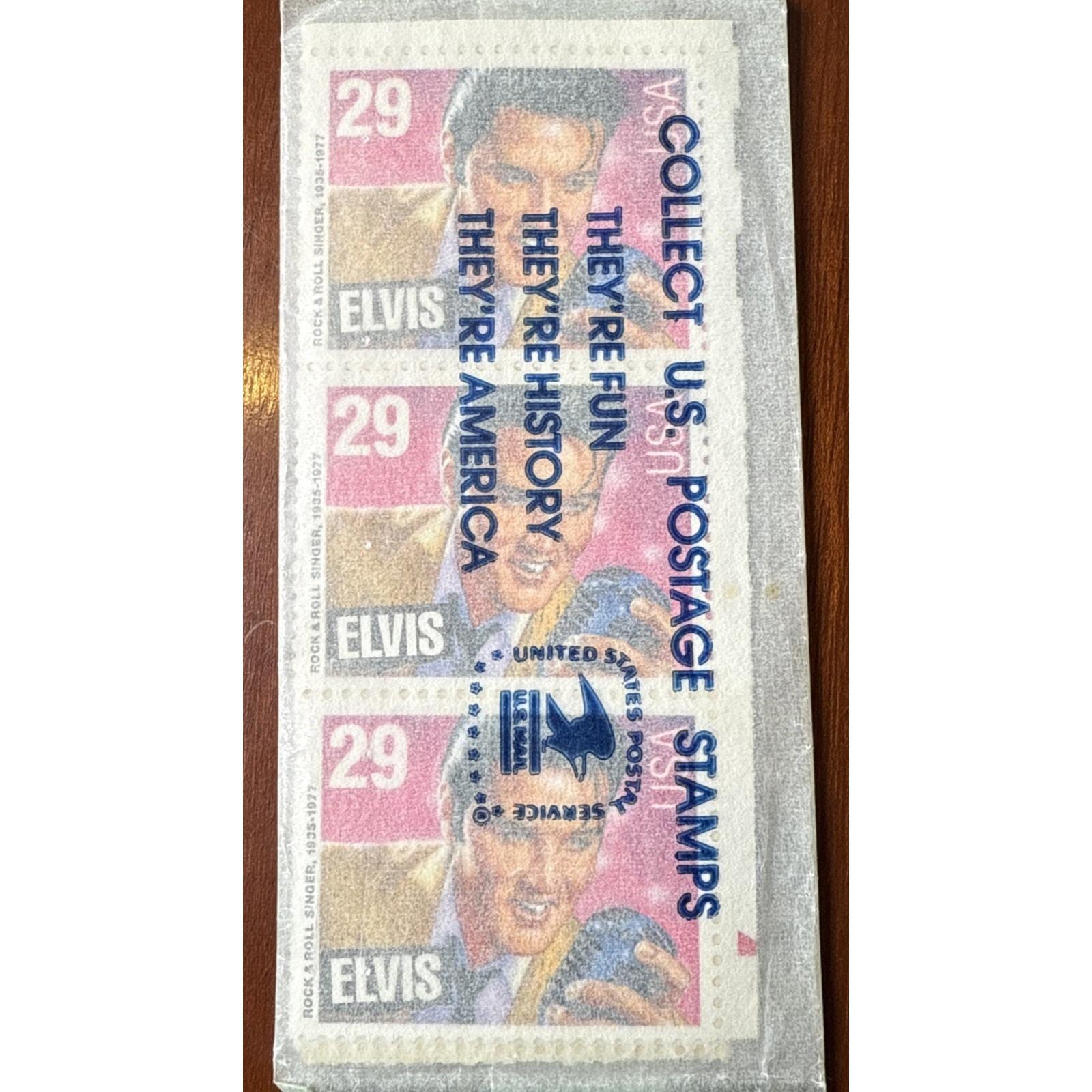 エルビス・プレスリー 29セント切手3枚セット 29 cent elvis stamp - Etsy 日本
