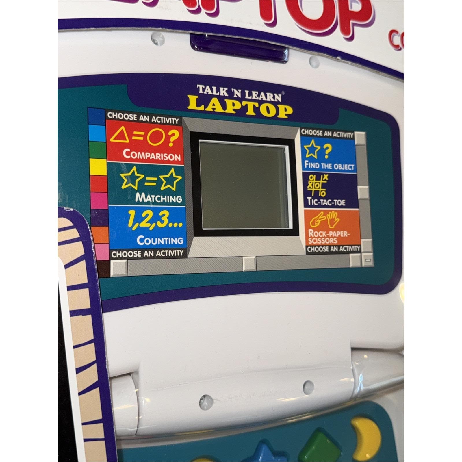 Scientific Toys Vintage 1999 Talk N Learn Kids Laptop Interactive